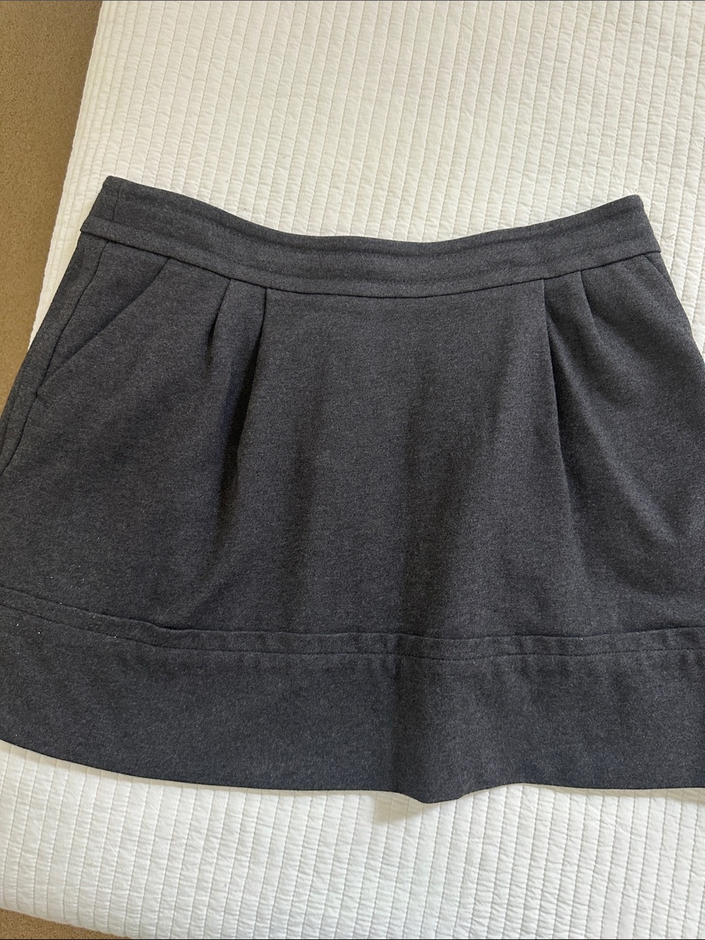 Marc By Marc Jacobs, Vintage, Charcoal Gray Pleated Skirt, Large